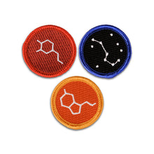 Cosmic Chemistry Merit Badge Set of 3