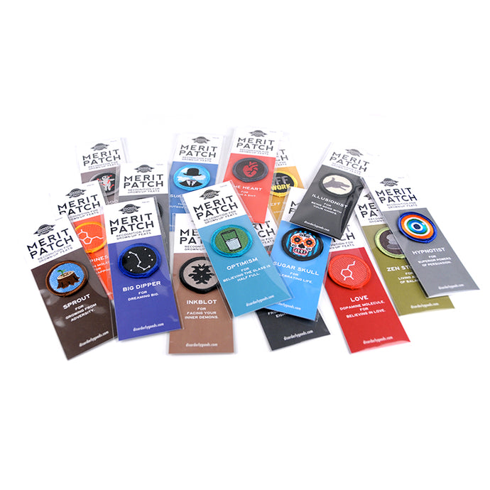 Now You're Just Showing Off Merit Badge Set of 16