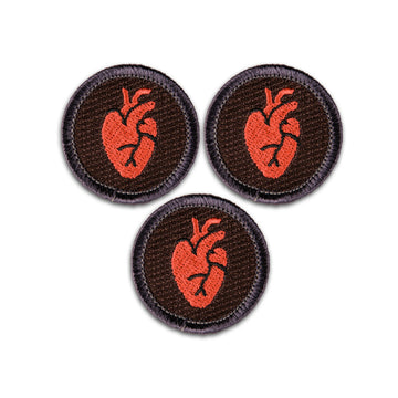 You Gotta Have Heart Merit Badge Set of 3