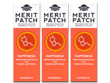 Happy Attack Merit Badge Set of 3