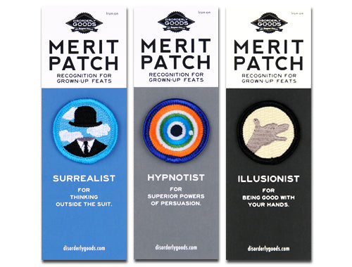 Magic Bag Merit Badge Set of 3