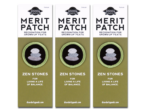 Well Balanced Merit Badge Set of 3