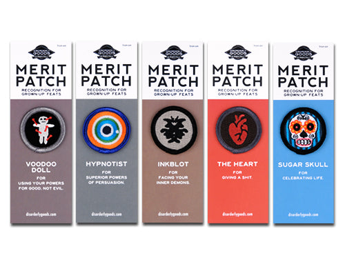 Midnight Hour Merit Badge Set of 5