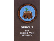 SPROUT Merit Badge -For growing from adversity