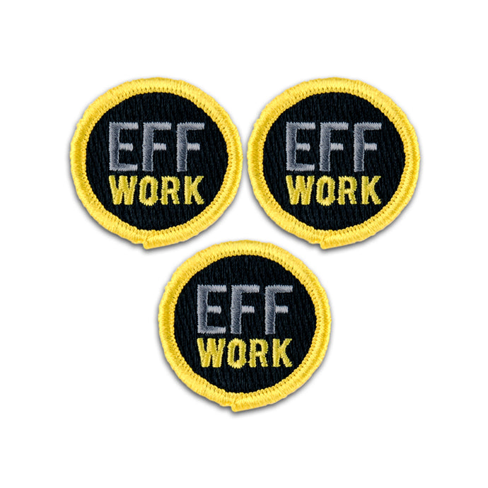 "I Believe You Have My Stapler" Merit Badge Set of 3