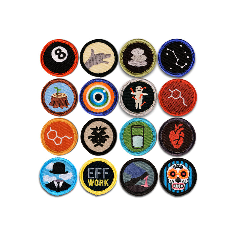 Now You're Just Showing Off Merit Badge Set of 16