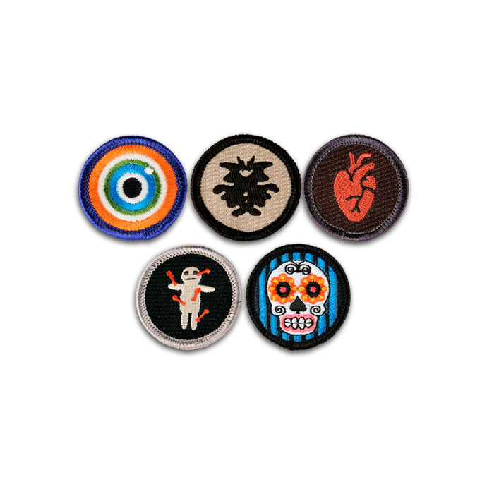 Midnight Hour Merit Badge Set of 5