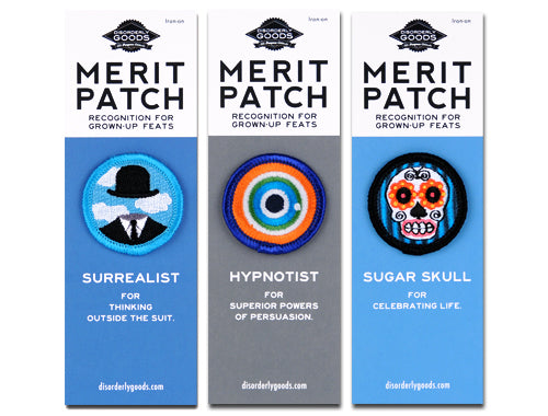 It's Been Surreal Merit Badge Set of 3