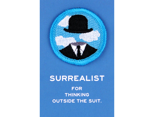 SURREALIST Merit Badge -For thinking outside the suit